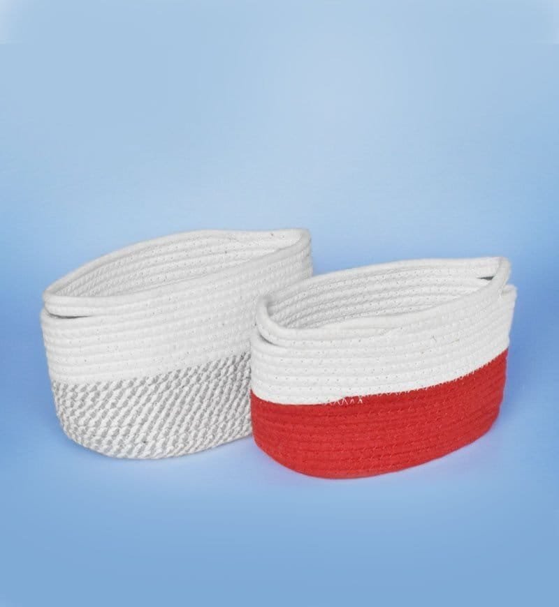 Planter for Home Essentials (White-Grey) - Image 3