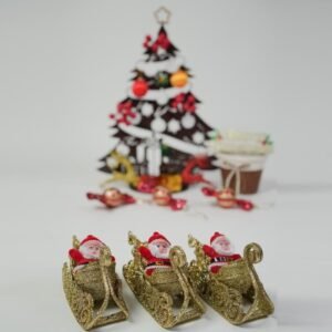 Baby Santa on a Sledge (3Pcs Set)