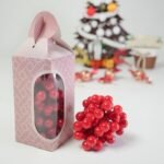 Christmas Artificial Red Cherry Decoration