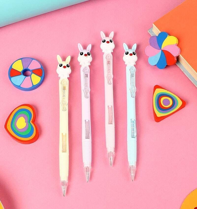 Stationary Pencil-Eraser Combo