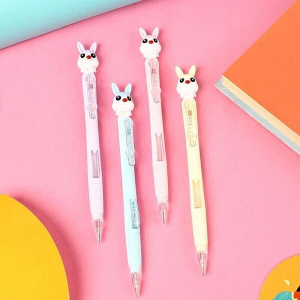 Stationary Pencil-Eraser Combo (Set of 4)