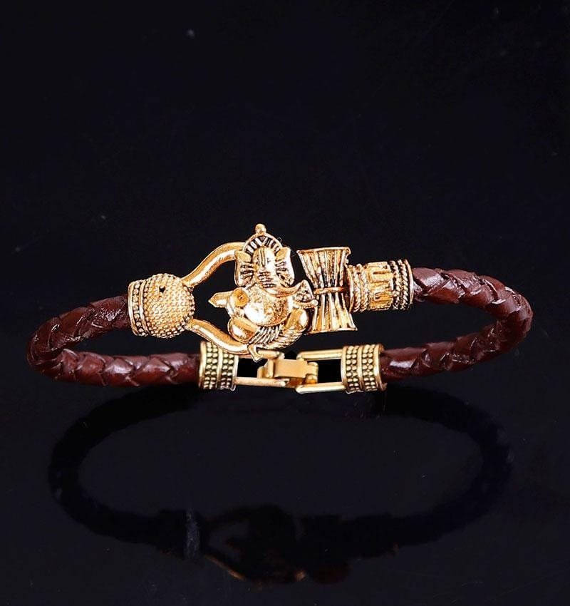 Ganesh Ji Rakhi Bracelet