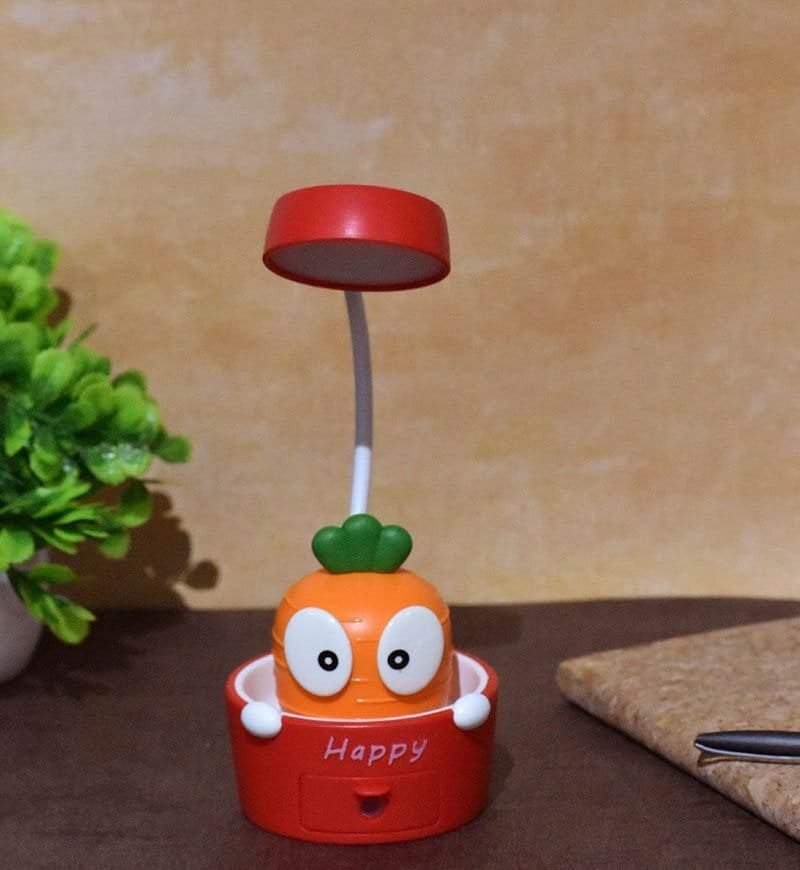 Carrot Lamp with Sharpener