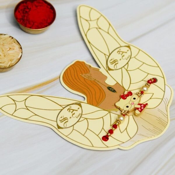 Kitty Kids Rakhi | Red