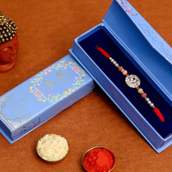 AD Stone Designer Look Rakhi