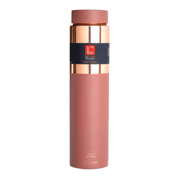 Le Casa Greek Terracotta Copper Water Bottle 1000ml