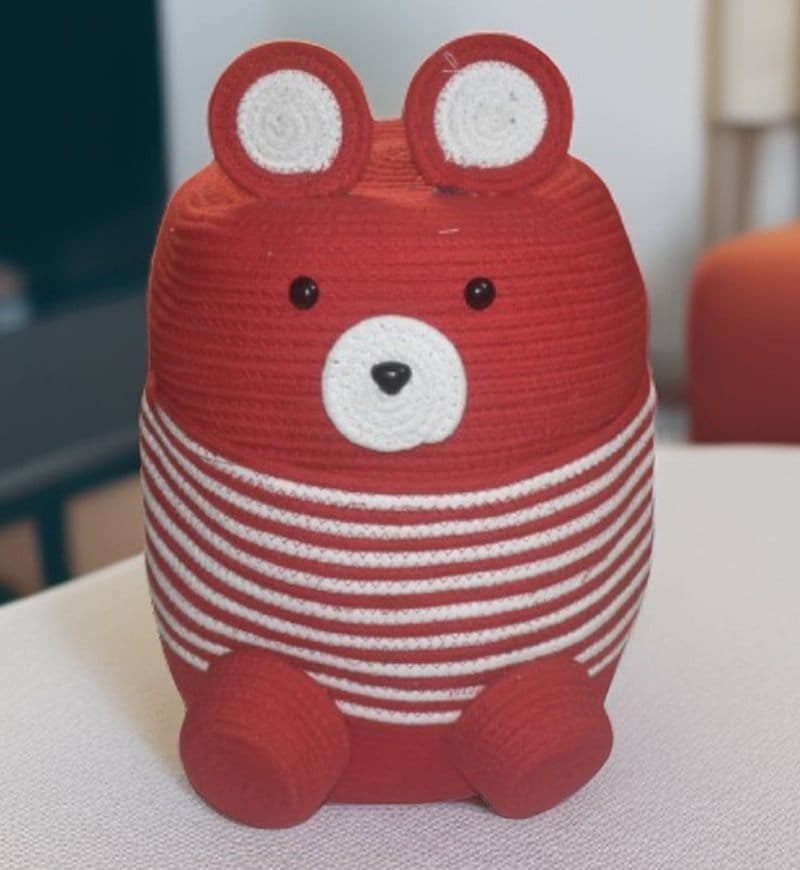 Teddy Bear Storage Basket