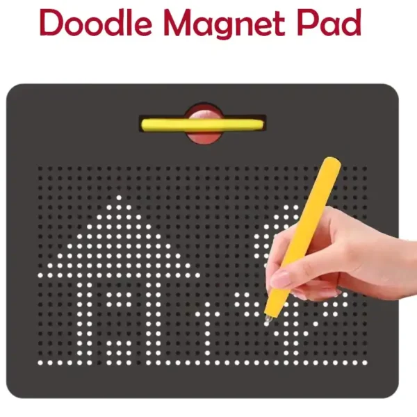 Magnetic Doodle Board – Erasable Drawing Pad for Kids (1 Pc)