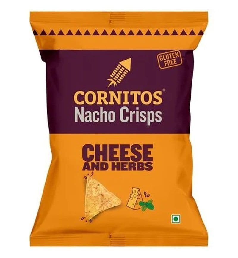 Cornitos Cheese & Herbs Nacho Chips,