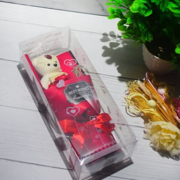 Teddy Rose Bouquet Valentine Special, Decorative Stuff