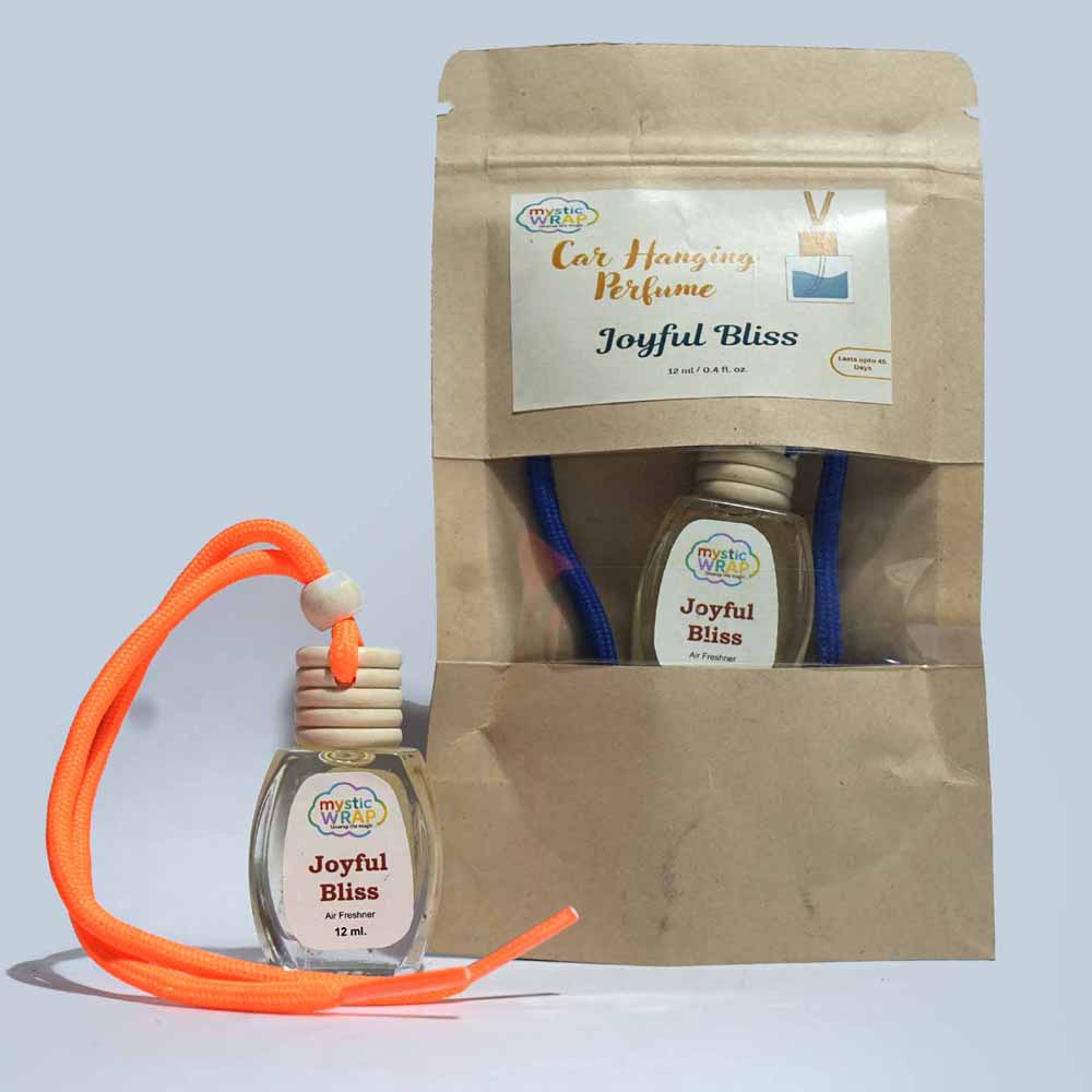 Joyful Bliss Car Hanging Perfume Air Freshener 12ml (Buy 1 get 1 Free) - Image 3