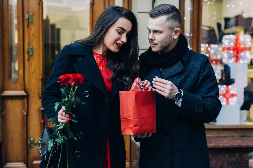 Surprised Woman Enjoying Present Date 1024x683