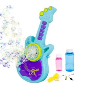 12 Holes Automatic Bubble Blower Toys for Kids Water Gun