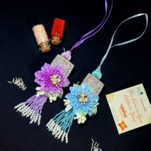 Combo Of Designer Lumba Rakhi for Bhabhi