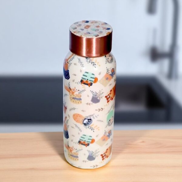 Cute Animal Copper Bottle