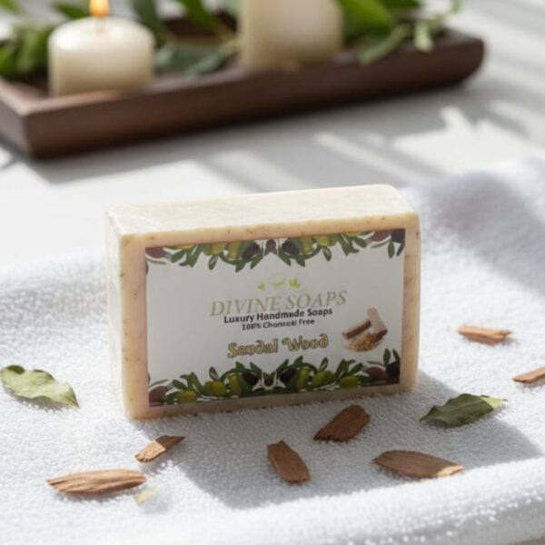 Divine Natural Soap – Sandal Wood