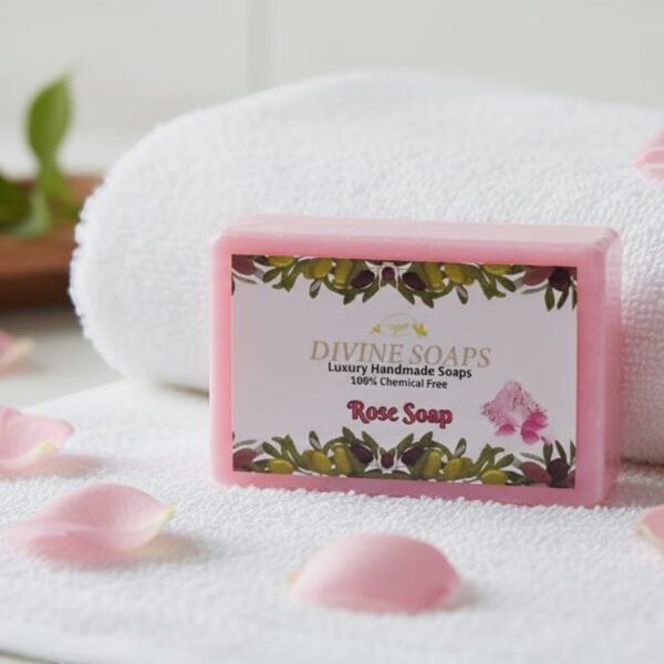 Divine Natural Soap – Rose Soap