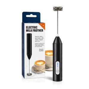 Electric Milk Frother | Coffee Beater & Foam Maker – Rechargeable, 3 Speed | Mystic Wrap
