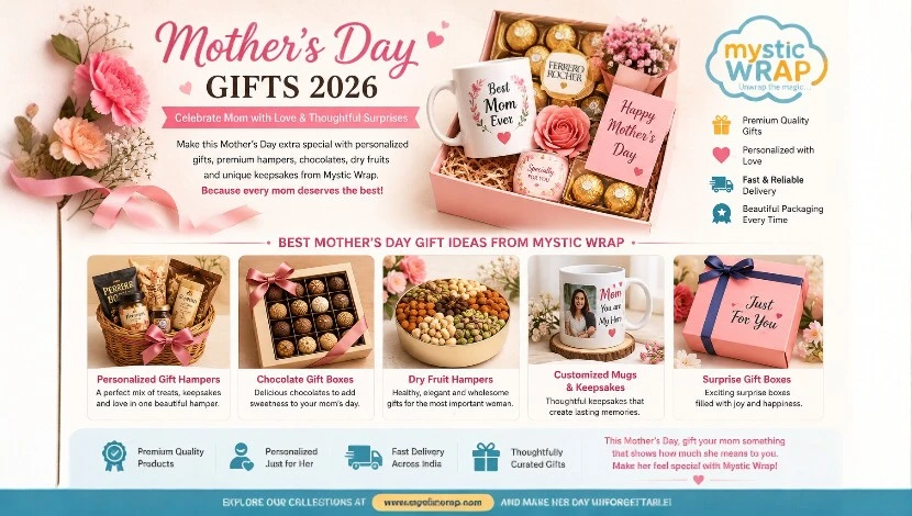 Read more about the article Mother’s Day Gifts 2026: Celebrate Mom with Thoughtful Surprises from Mystic Wrap