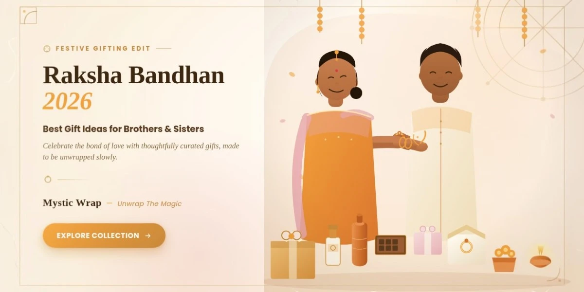 Read more about the article Raksha Bandhan 2026 Gift Ideas | Best Rakhi Gifts Online in India