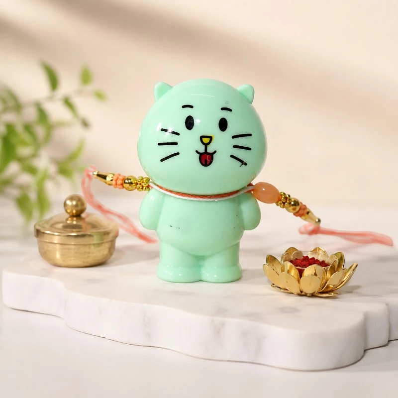 Assorted Kids Bear Rakhi with Sharpener – 1 Piece 4 Assorted Kids Bear Rakhi with Sharpener