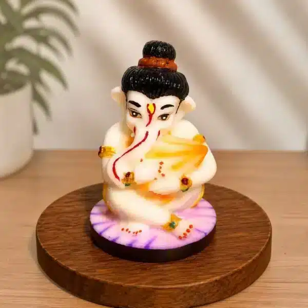 Lord Bal Ganesh Idol – Small Ganesha for Car Dashboard