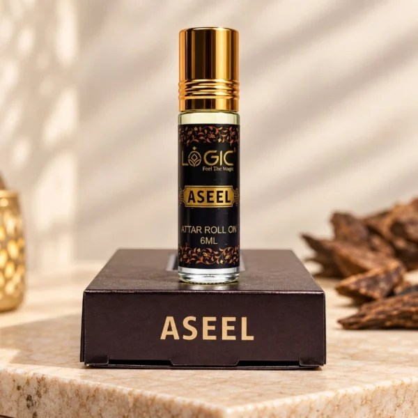 Logic Aseel Attar 6ml – Roll On Fragrance